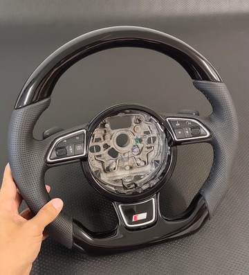 Ергономичен волан за Audi A3 A4 A5 A6 A7 Q3 Q5 (8V B8.5 C7 8R)